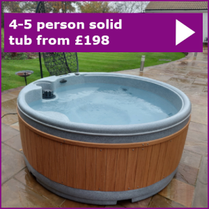 Solid hot tub